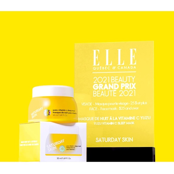 Saturday Skin Yuzu Vitamin C Sleep Mask - Picture 1 of 9